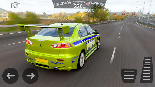 Race Mitsubishi Lancer X EVO Screen 2