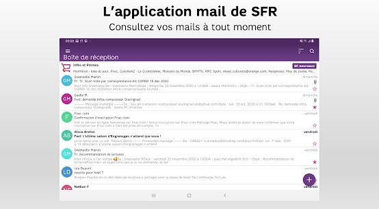 SFR Mail – Boîte mail & Messagerie 6