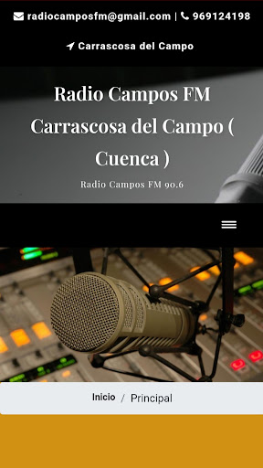 Android application CAMPOS FM screenshort