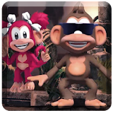 Funny Monkey Dance Live WP icon