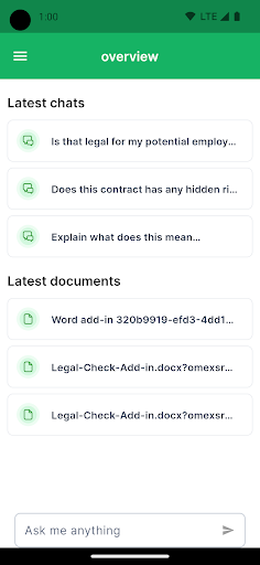 AnyLawyer Screen 2
