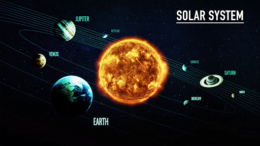 Android application Solar System: The Universe screenshort