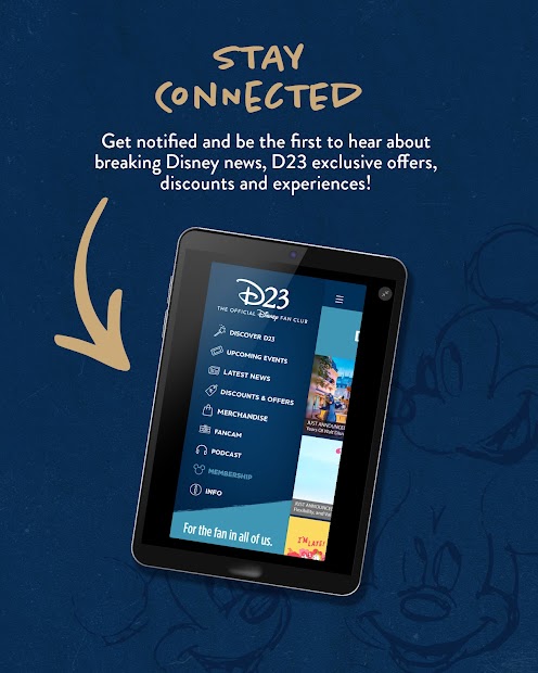 Screenshot 16 D23 The Official Disney Fan Club App android