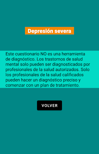 Test de depresión de 3 minutos Screen 3