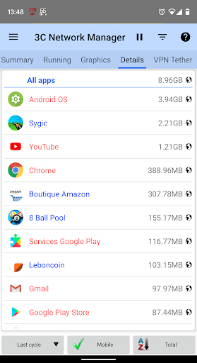 3C Network Manager screenshot 4