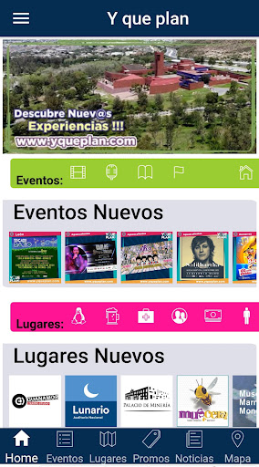 Android application Y que plan screenshort