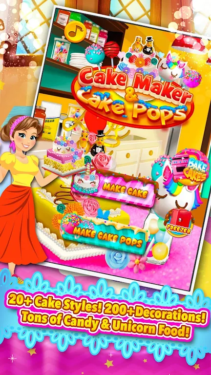 Cake Maker & Candy Pops Cook MOD APK 01