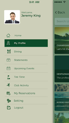 Carolina Golf Club Screen 2