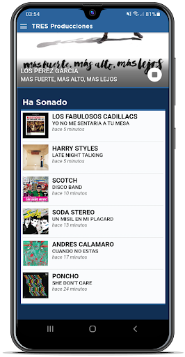 TRES Producciones Screenshot