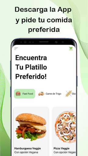 Android application Deli Veggie screenshort