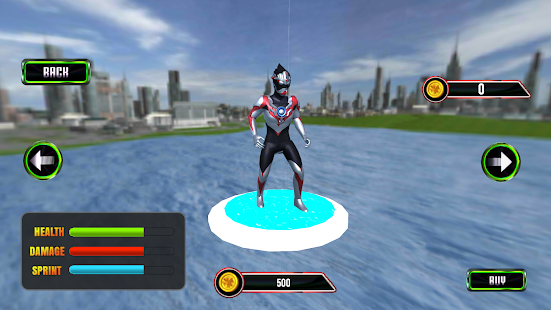 Ultra-man City Flying Hero 1.1 APK screenshots 2
