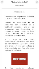 Screenshot 3 Qué es la Ansiedad android