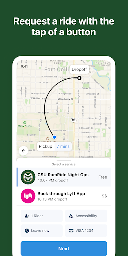 CSU RamRide Screen 2