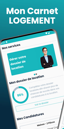 Android application Mon Carnet Logement screenshort