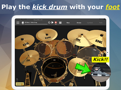 DrumKnee 3D Drums PRO APK (Full Unlocked) Download 5