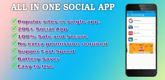 All in One Social App