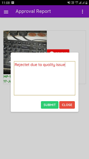 Product Details Verification Screen 3
