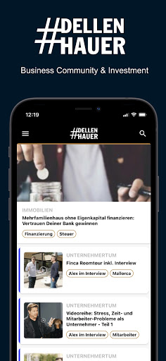 Android application #DELLENHAUER screenshort
