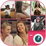Cover Image of Unduh Cute Girl Collage 1.0 APK