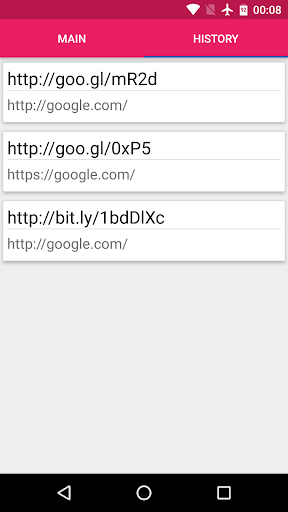 Unshorten URL Screen 3