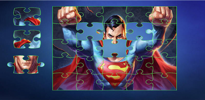 Cartoon hero Jigsaw Super puzzle games