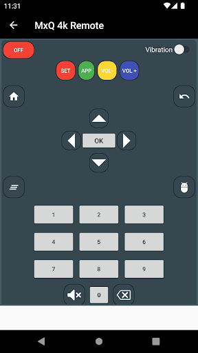 Remote for MXQ 4k box Screen 3