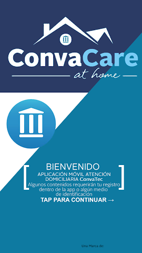 Android application Convacare at Home screenshort