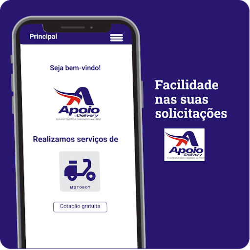 Android application Apoio Delivery - Cliente screenshort