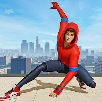 Spider Fight Flying Rope Hero