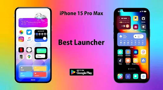 iPhone 15 Pro Max Launcher