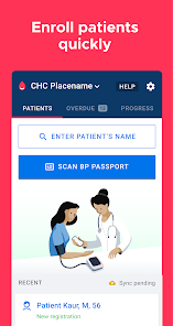 Simple App: Manage your patients with hypertension  screenshots 1