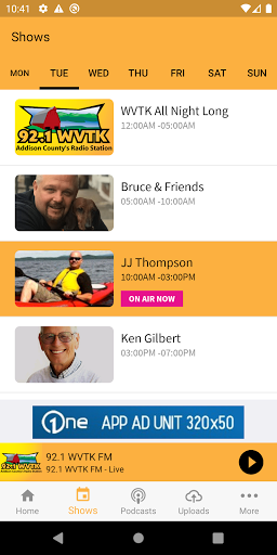 92.1 WVTK Screen 3