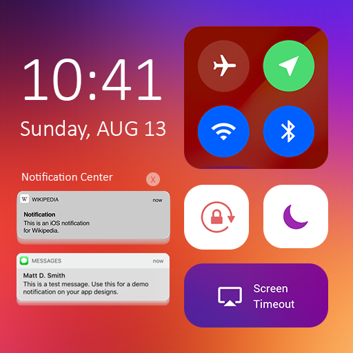 Control Center iOS 17 logo