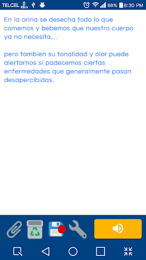 Android application Speak! - Text aloud TTS screenshort