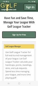 Golf League Tracker PWA
