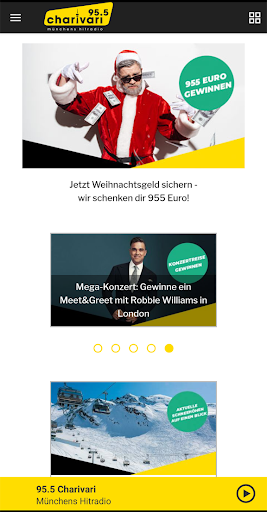 Android application Radio 95.5 Charivari München screenshort
