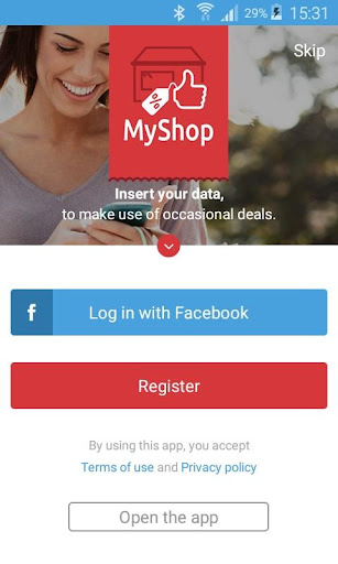Android application MyShop.mobi Leaflets & offers screenshort