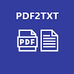 Cover Image of ดาวน์โหลด PDF to TXT : Convert PDF file to TXT text file 1.1 APK