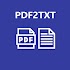 PDF to TXT : Convert PDF file to TXT text file1.1