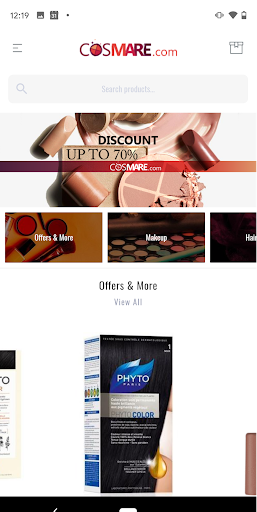 Cosmare.com Screen 3
