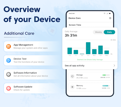Android application Device Tracker -App Management screenshort