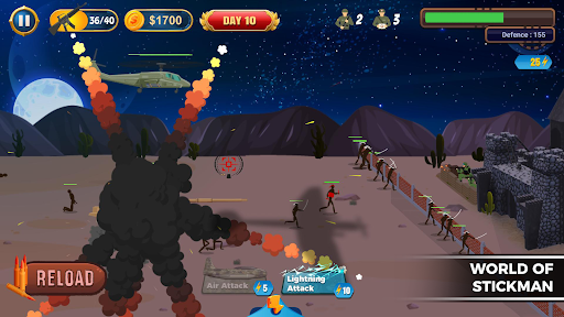 Stickman : Castle Defence Screen 2