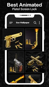 Gun Lock Screen & Wallpaper 22