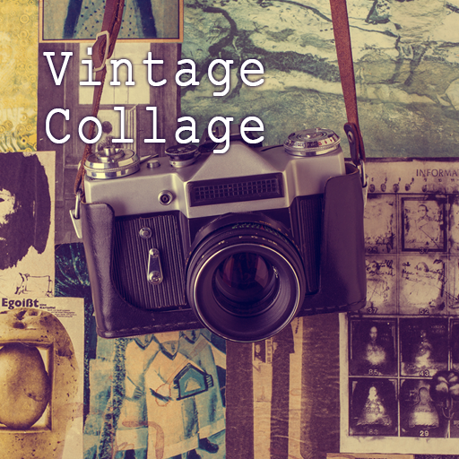 icon&wallpaper Vintage Collage logo