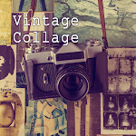 Cover Image of Télécharger icône et fond d'écran Vintage Collage  APK
