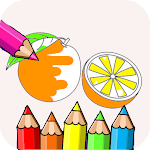 Cover Image of Download Coloring Fruit Vegetable  APK