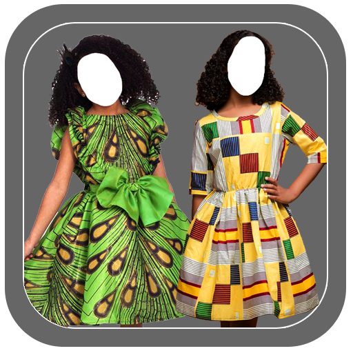 Fashion Dress Girls Photo Suit logo