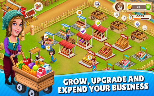 Farm Village City Market & Day Village Farm Game apkdebit screenshots 4