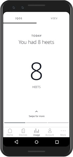 IQOS app: Device companion Screen 3