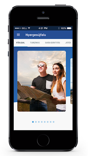 Android application Nyergesújfalu screenshort